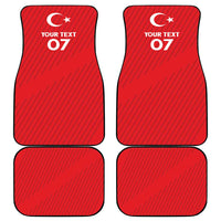 Turkiye Football 2024 Custom Car Mats Crescent-Stars Basic Style LT7 - Wonder Print Shop