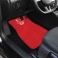 Turkiye Football 2024 Custom Car Mats Crescent-Stars Basic Style LT7 - Wonder Print Shop