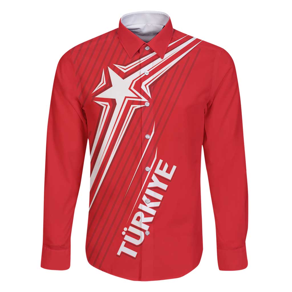 Turkiye Football 2024 Custom Family Matching Mermaid Dress and Hawaiian Shirt Crescent-Stars Basic Style LT7 - Wonder Print Shop