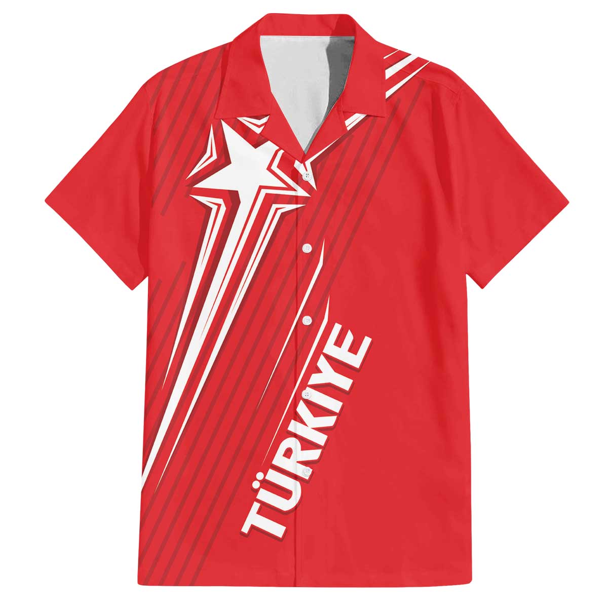 Turkiye Football 2024 Custom Family Matching Puletasi and Hawaiian Shirt Crescent-Stars Basic Style - Wonder Print Shop