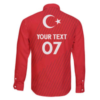 Turkiye Football 2024 Custom Family Matching Summer Maxi Dress and Hawaiian Shirt Crescent-Stars Basic Style - Wonder Print Shop