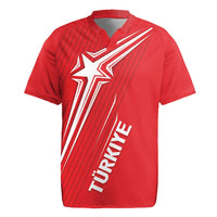 Turkiye Football 2024 Custom Rugby Jersey Crescent-Stars Basic Style - Wonder Print Shop
