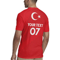 Turkiye Football 2024 Custom Rugby Jersey Crescent-Stars Basic Style - Wonder Print Shop