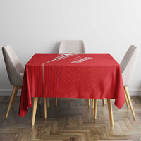 Turkiye Football 2024 Custom Tablecloth Crescent-Stars Basic Style - Wonder Print Shop