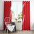 Turkiye Football 2024 Custom Window Curtain Crescent-Stars Basic Style - Wonder Print Shop