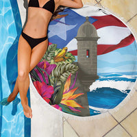Puerto Rico El Morro Beach Blanket Boriken Seascape - Wonder Print Shop