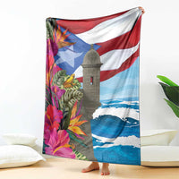 Puerto Rico El Morro Blanket Boriken Seascape - Wonder Print Shop
