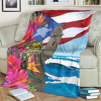 Puerto Rico El Morro Blanket Boriken Seascape - Wonder Print Shop