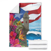 Puerto Rico El Morro Blanket Boriken Seascape - Wonder Print Shop