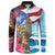 Puerto Rico El Morro Button Sweatshirt Boriken Seascape - Wonder Print Shop