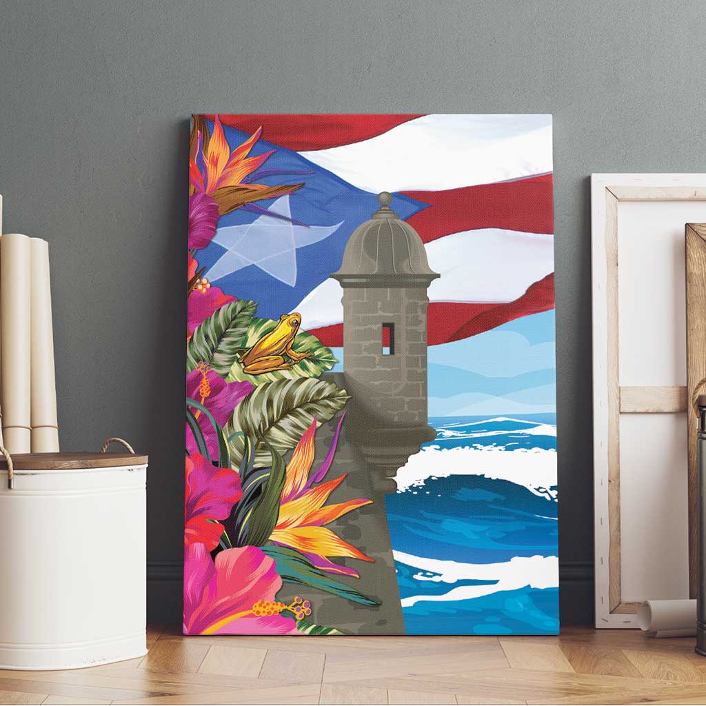 Puerto Rico El Morro Canvas Wall Art Boriken Seascape - Wonder Print Shop