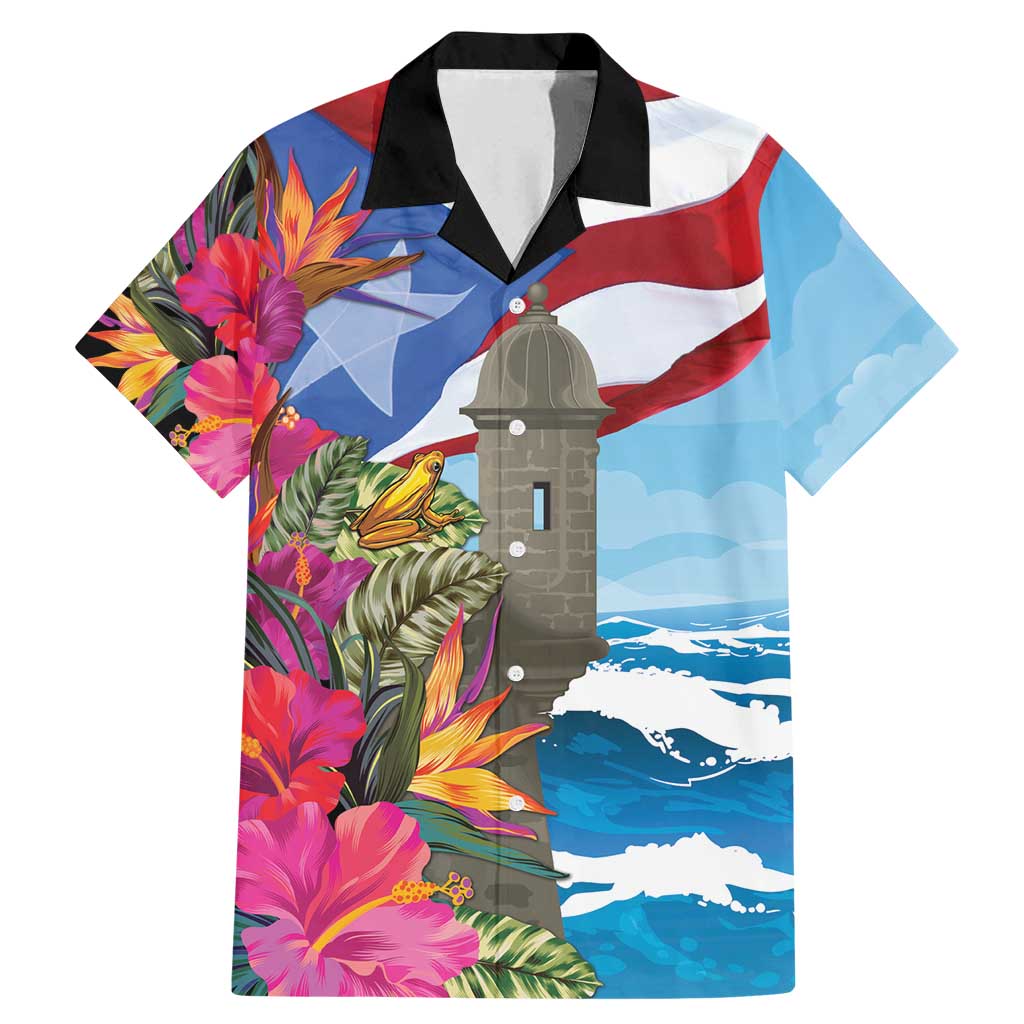 Puerto Rico El Morro Family Matching Mermaid Dress and Hawaiian Shirt Boriken Seascape - Wonder Print Shop
