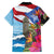 Puerto Rico El Morro Family Matching Off The Shoulder Long Sleeve Dress and Hawaiian Shirt Boriken Seascape - Wonder Print Shop