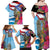 Puerto Rico El Morro Family Matching Off Shoulder Maxi Dress and Hawaiian Shirt Boriken Seascape - Wonder Print Shop