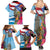 Puerto Rico El Morro Family Matching Summer Maxi Dress and Hawaiian Shirt Boriken Seascape - Wonder Print Shop