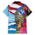 Puerto Rico El Morro Family Matching Summer Maxi Dress and Hawaiian Shirt Boriken Seascape - Wonder Print Shop