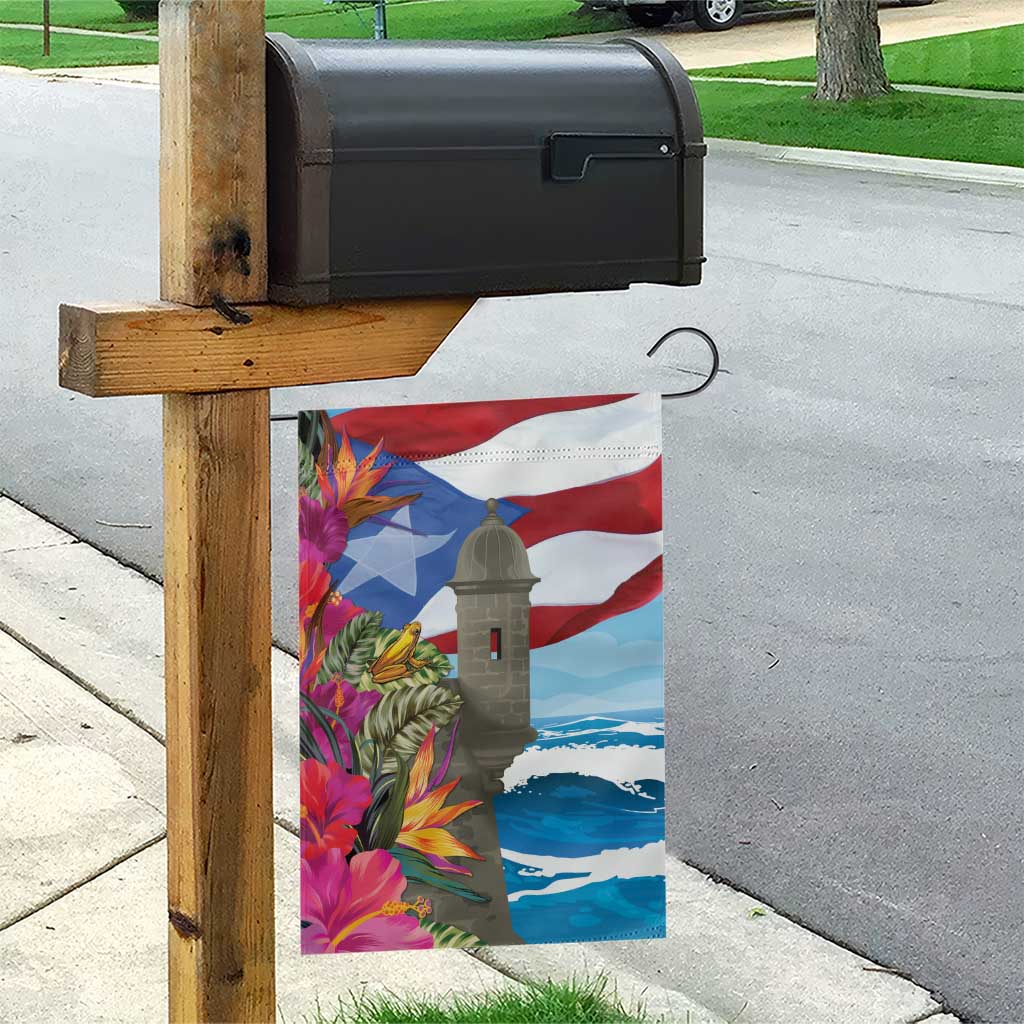 Puerto Rico El Morro Garden Flag Boriken Seascape - Wonder Print Shop