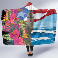 Puerto Rico El Morro Hooded Blanket Boriken Seascape - Wonder Print Shop