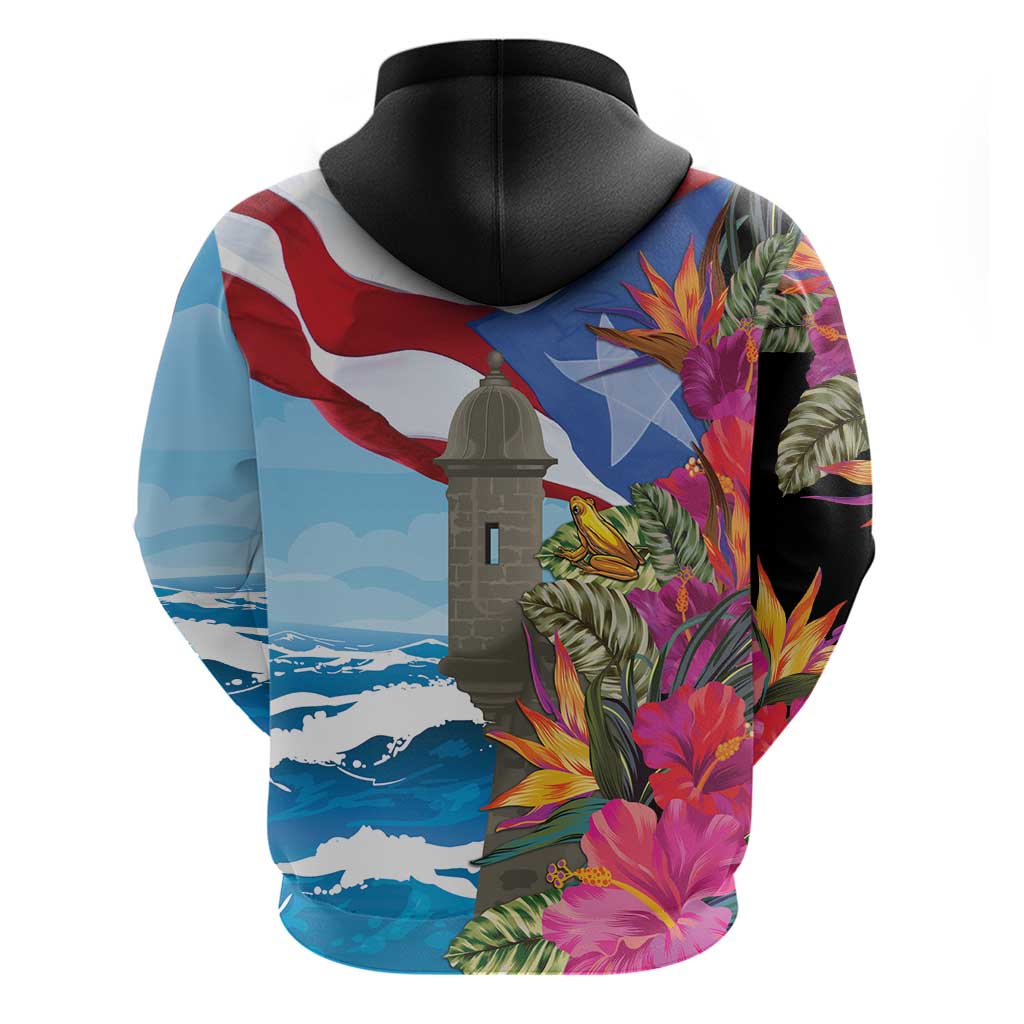 Puerto Rico El Morro Hoodie Boriken Seascape - Wonder Print Shop