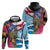 Puerto Rico El Morro Hoodie Boriken Seascape - Wonder Print Shop