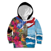 Puerto Rico El Morro Kid Hoodie Boriken Seascape - Wonder Print Shop
