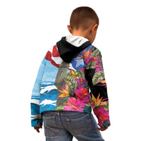 Puerto Rico El Morro Kid Hoodie Boriken Seascape - Wonder Print Shop