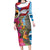 Puerto Rico El Morro Long Sleeve Bodycon Dress Boriken Seascape - Wonder Print Shop