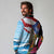 Puerto Rico El Morro Long Sleeve Polo Shirt Boriken Seascape - Wonder Print Shop