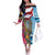 Puerto Rico El Morro Off The Shoulder Long Sleeve Dress Boriken Seascape - Wonder Print Shop