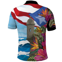 Puerto Rico El Morro Polo Shirt Boriken Seascape - Wonder Print Shop