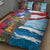 Puerto Rico El Morro Quilt Bed Set Boriken Seascape - Wonder Print Shop