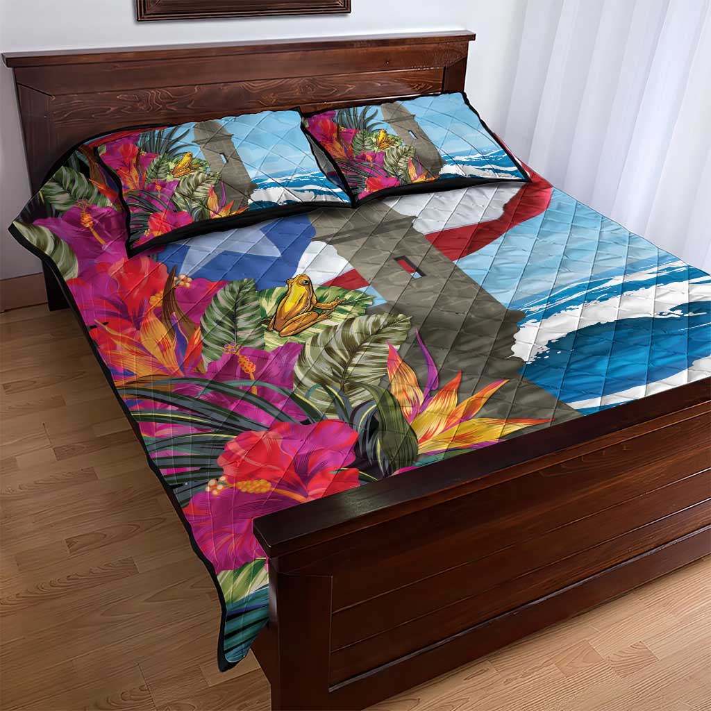 Puerto Rico El Morro Quilt Bed Set Boriken Seascape - Wonder Print Shop