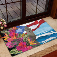Puerto Rico El Morro Rubber Doormat Boriken Seascape - Wonder Print Shop