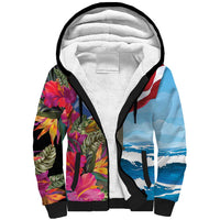 Puerto Rico El Morro Sherpa Hoodie Boriken Seascape - Wonder Print Shop