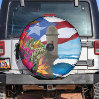 Puerto Rico El Morro Spare Tire Cover Boriken Seascape - Wonder Print Shop