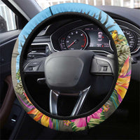 Puerto Rico El Morro Steering Wheel Cover Boriken Seascape - Wonder Print Shop