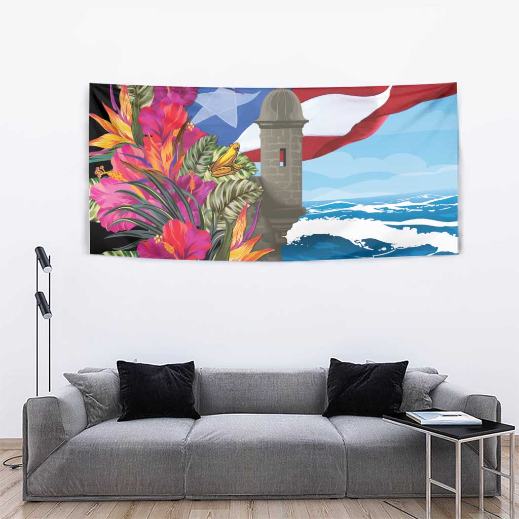 Puerto Rico El Morro Tapestry Boriken Seascape - Wonder Print Shop