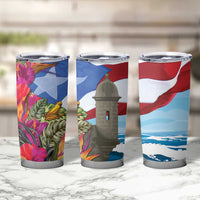 Puerto Rico El Morro Tumbler Cup Boriken Seascape - Wonder Print Shop
