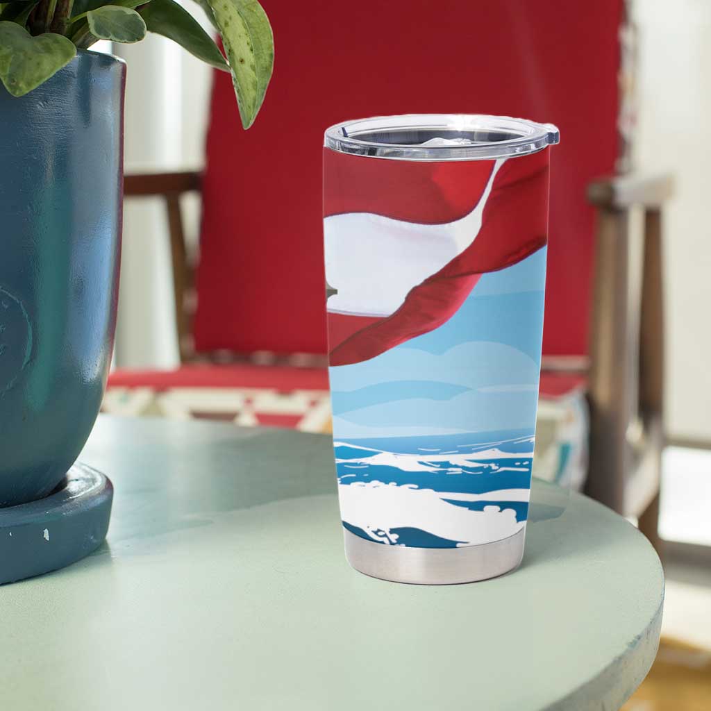 Puerto Rico El Morro Tumbler Cup Boriken Seascape - Wonder Print Shop