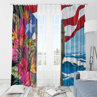 Puerto Rico El Morro Window Curtain Boriken Seascape - Wonder Print Shop