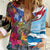 Puerto Rico El Morro Women Casual Shirt Boriken Seascape - Wonder Print Shop