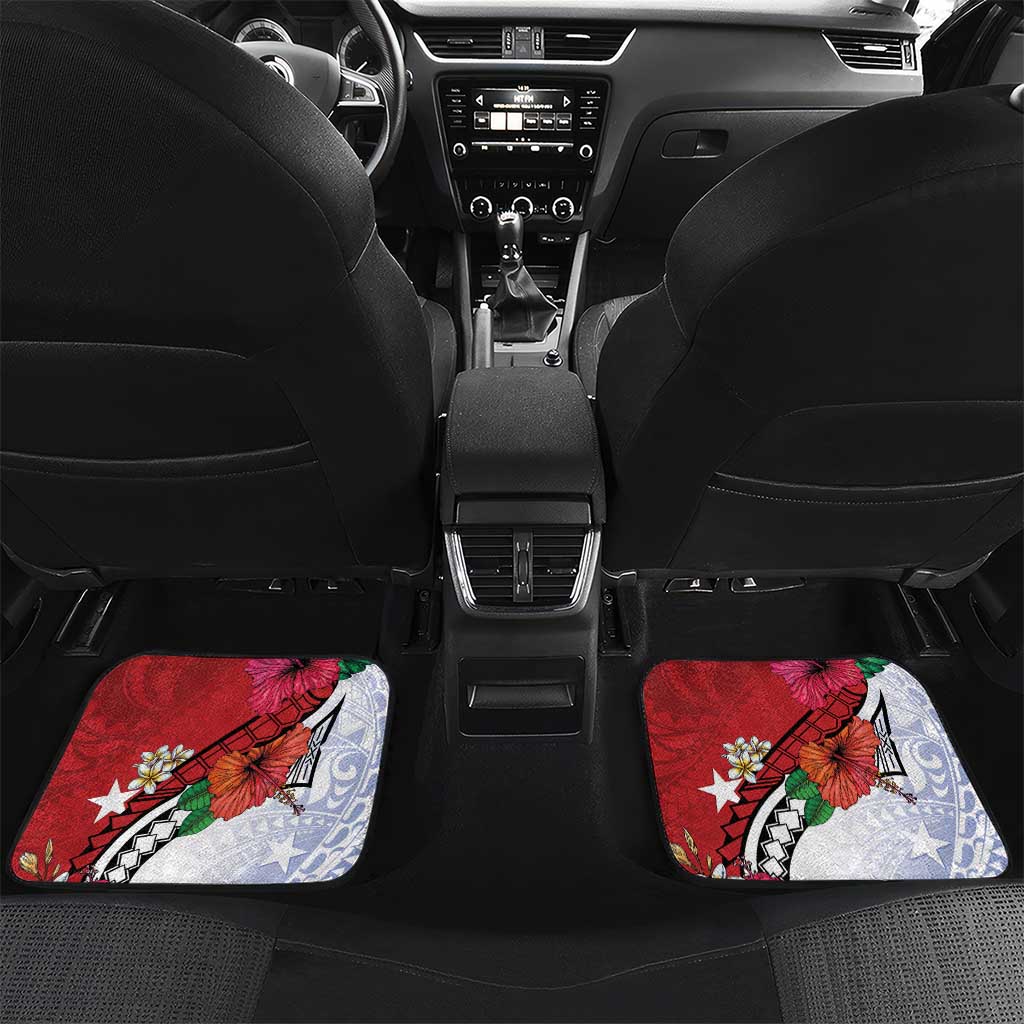Puerto Rico Boricua Car Mats Taino - Polynesia Tribal Mix - Wonder Print Shop