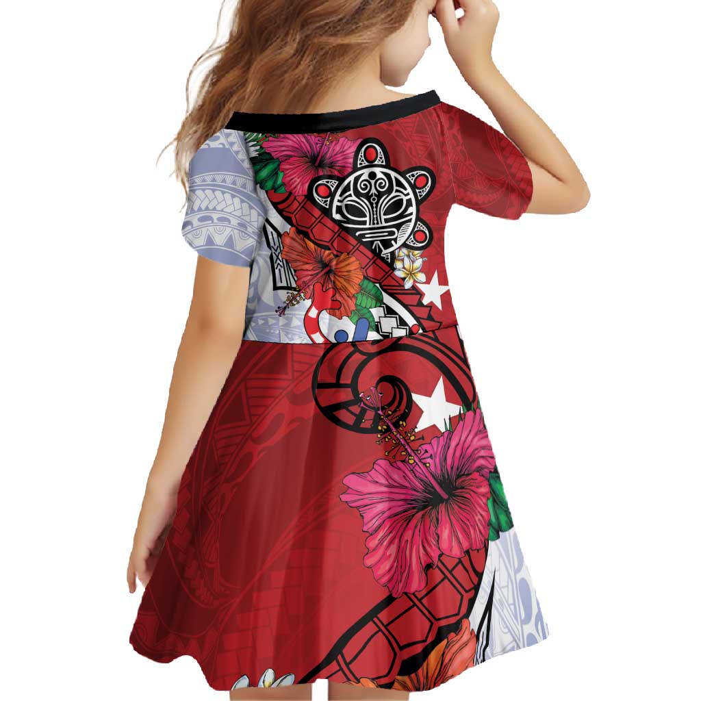 Puerto Rico Boricua Family Matching Tank Maxi Dress and Hawaiian Shirt Taino - Polynesia Tribal Mix - Wonder Print Shop