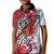 Puerto Rico Boricua Kid Polo Shirt Taino - Polynesia Tribal Mix - Wonder Print Shop