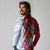 Puerto Rico Boricua Long Sleeve Polo Shirt Taino - Polynesia Tribal Mix - Wonder Print Shop