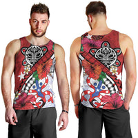 Puerto Rico Boricua Men Tank Top Taino - Polynesia Tribal Mix - Wonder Print Shop