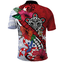 Puerto Rico Boricua Polo Shirt Taino - Polynesia Tribal Mix - Wonder Print Shop
