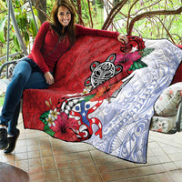 Puerto Rico Boricua Quilt Taino - Polynesia Tribal Mix - Wonder Print Shop