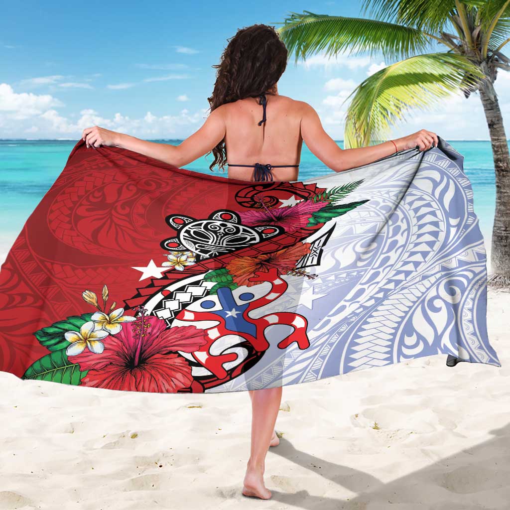 Puerto Rico Boricua Sarong Taino - Polynesia Tribal Mix - Wonder Print Shop