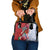 Puerto Rico Boricua Shoulder Handbag Taino - Polynesia Tribal Mix - Wonder Print Shop